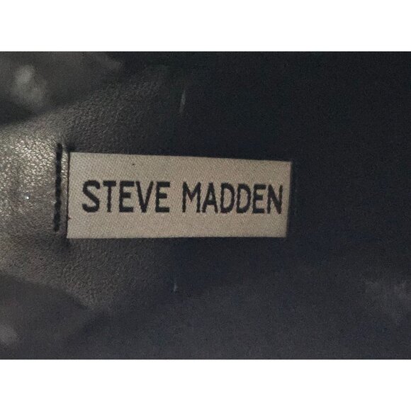 STEVE MADDEN Hollis Bootie In Black Size 5.5M - Picture 8 of 9